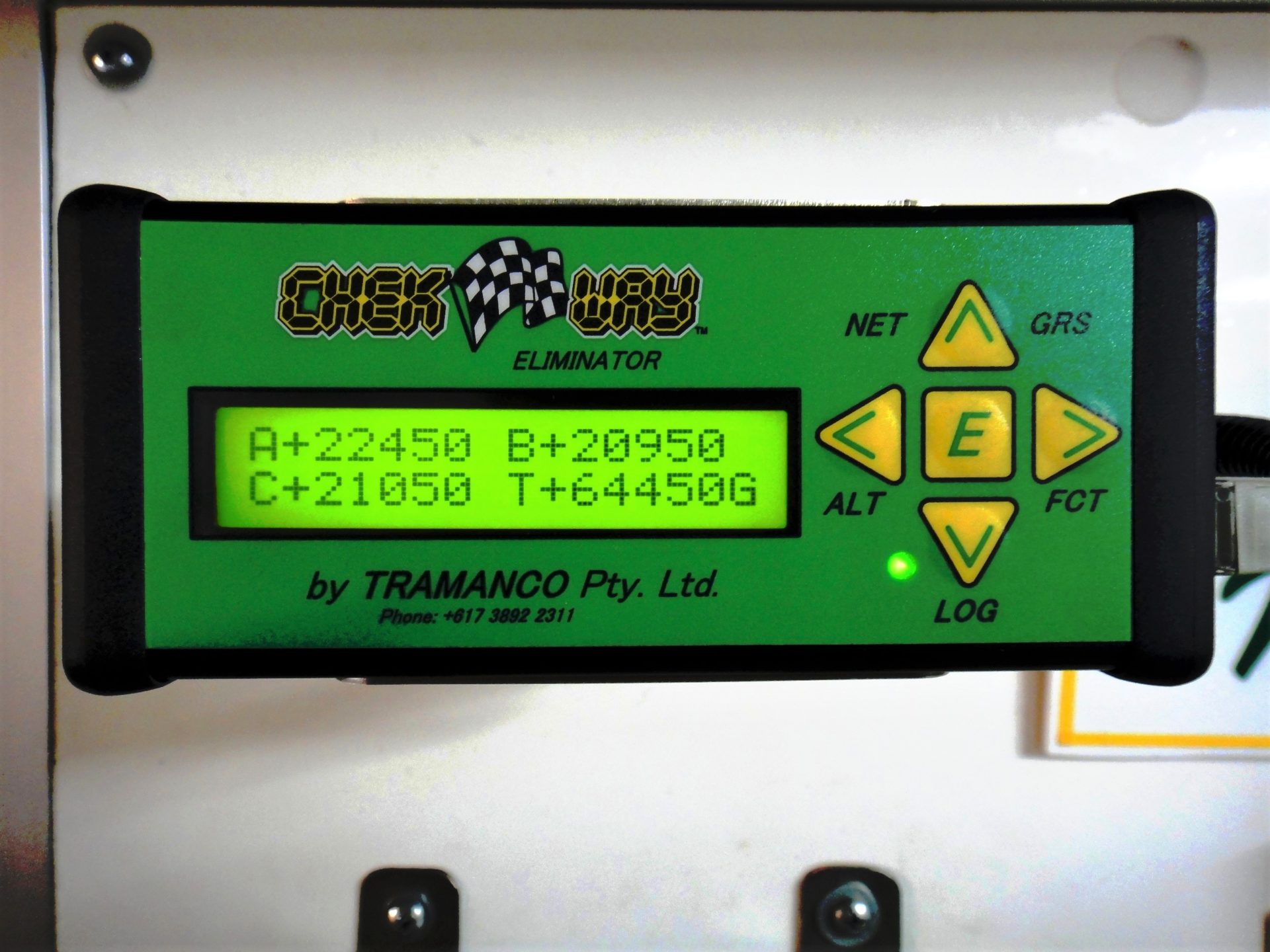 Tramanco Meter LCD display
